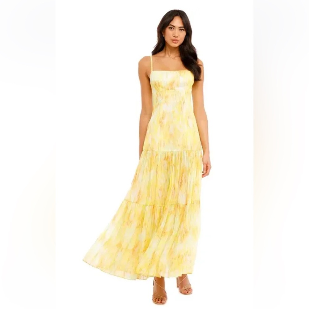 Ginger & Smart Radiate Linen-Silk Dress